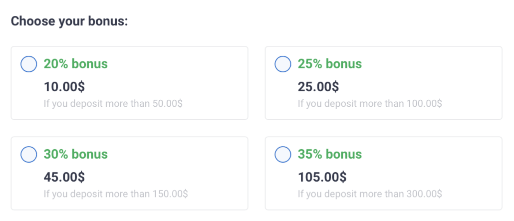 Quotex Deposit Bonus